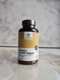 Vitamina D3 + K2MK7 vegan Healthy World Futunatura 240 doze Nou sigila