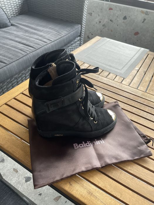 Baldinini боти велур и кожа