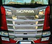 Комплект декорация предна решетка (с халоген) за Скания SCANIA S 2016+