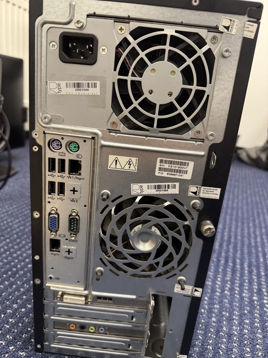 HP ProLiant G6 с Quadro 600 и външна аудиокарта – готов за работа