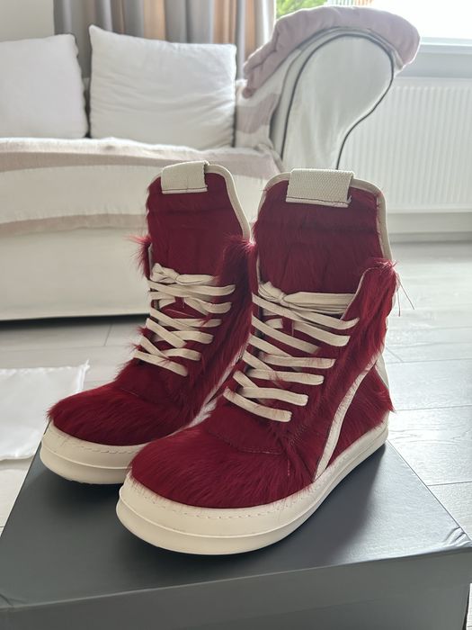 Rick owens Geobasket Ponyhair