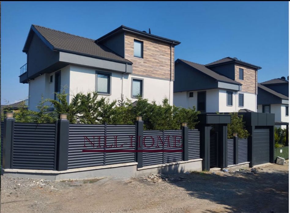 Ограда тип щора с ЛАМЕЛИ/ПАНА