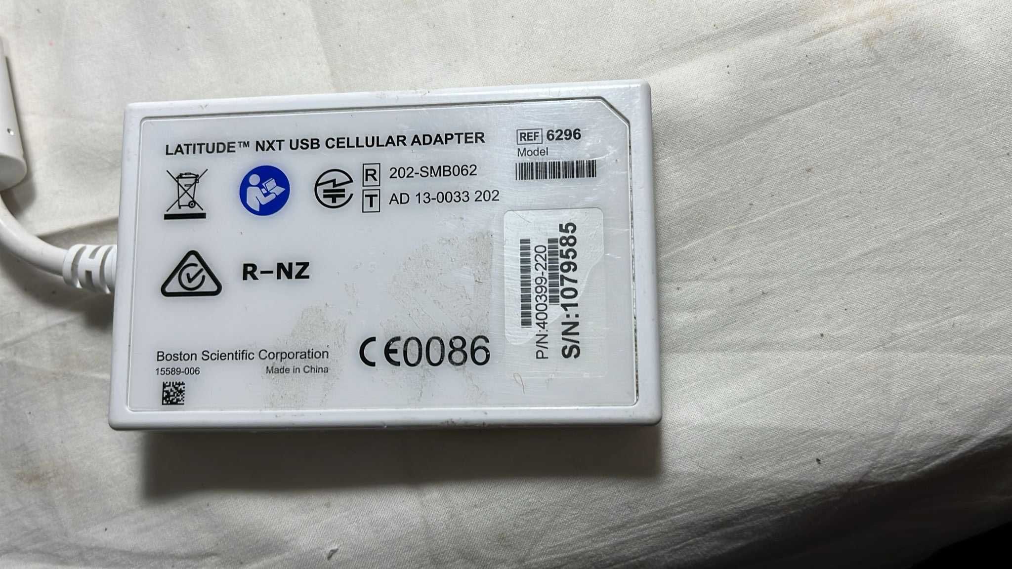 Boston Scientific Latitude NXT USB Cellular Adapter Model 6296