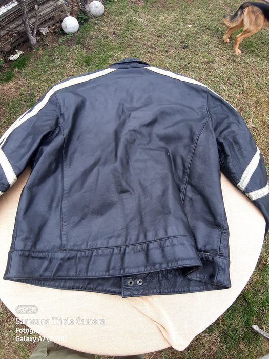 Geacă moto piele barbati Russel Philipp marimea L moto