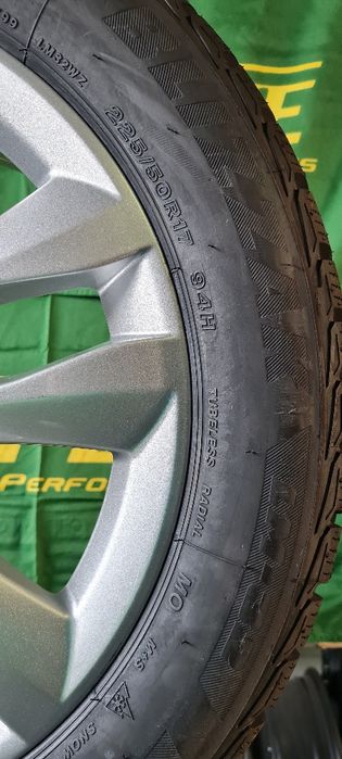 Set roti complete Mercedes Benz C Class 225 55 R 17 Bridgestone