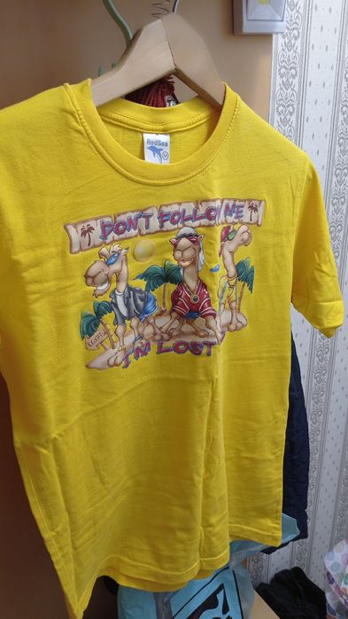 Новая футболка из Египта, размер М, яркая, стильная