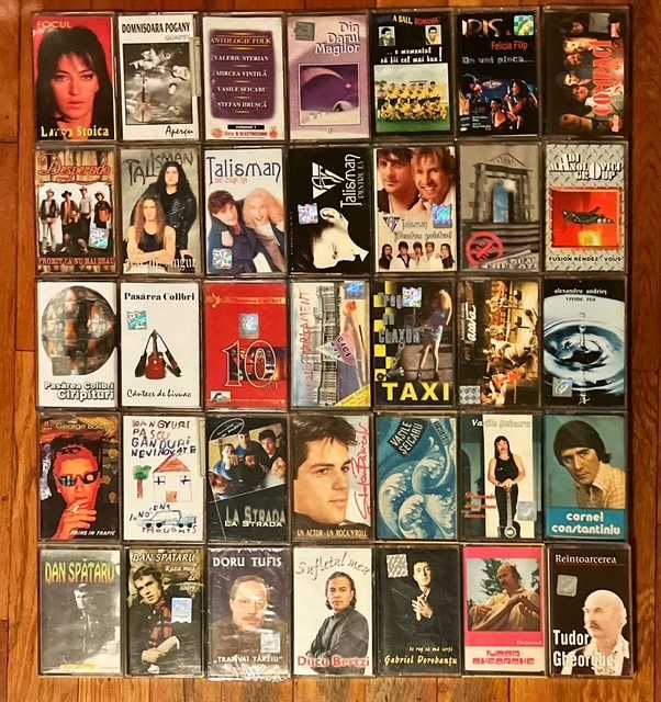 Lot casete RO: L. Stoica, Talisman, N&D, 3SE, ASIA, Azur, Costi, Lunca