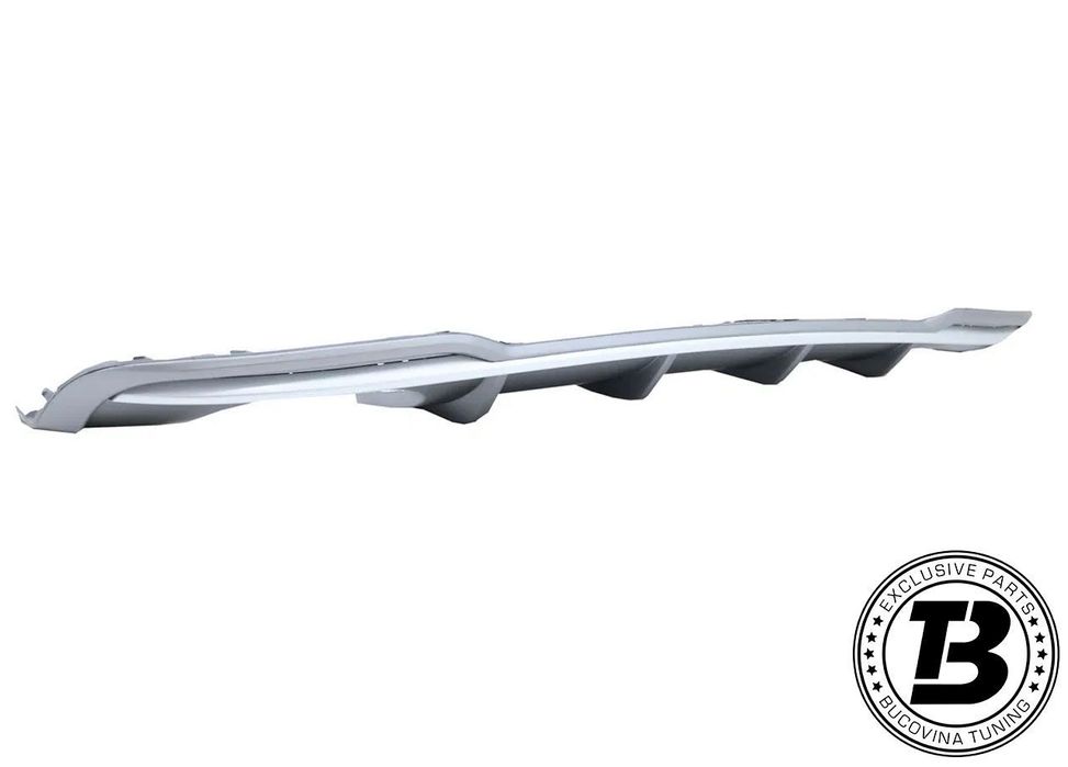 Difuzor Bara Spate cu Ornamente compatibil cu Audi A3 8V RS3 Design
