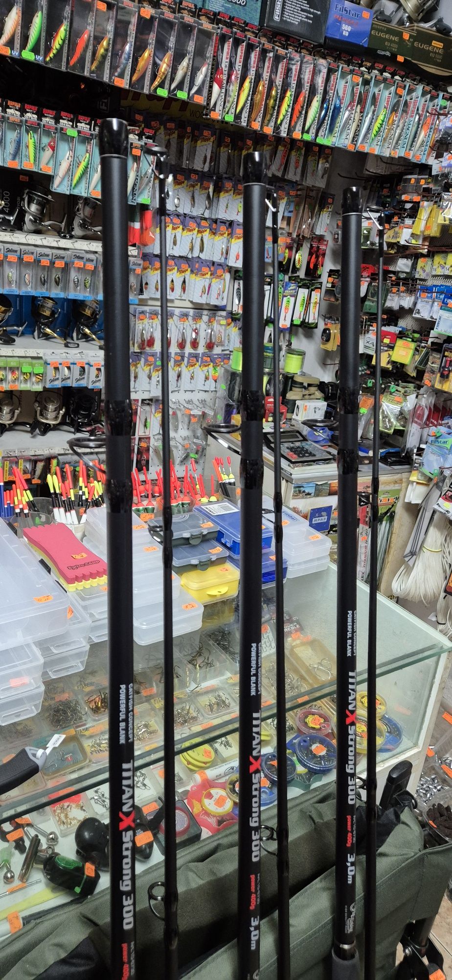 ПРОМО! Пръчки за сом FILFISHING  TITAN X STR0NG 3.00м. 400гр.