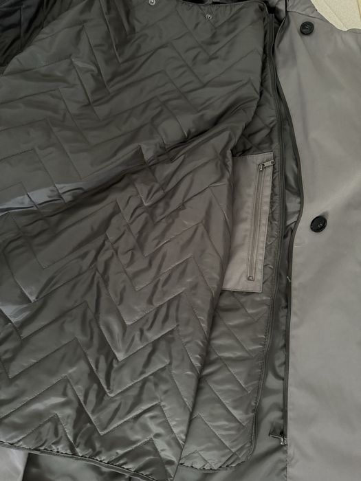 Trenci / parpalac cu captuseala, barbati, ZARA, marimea M, gri sobolan