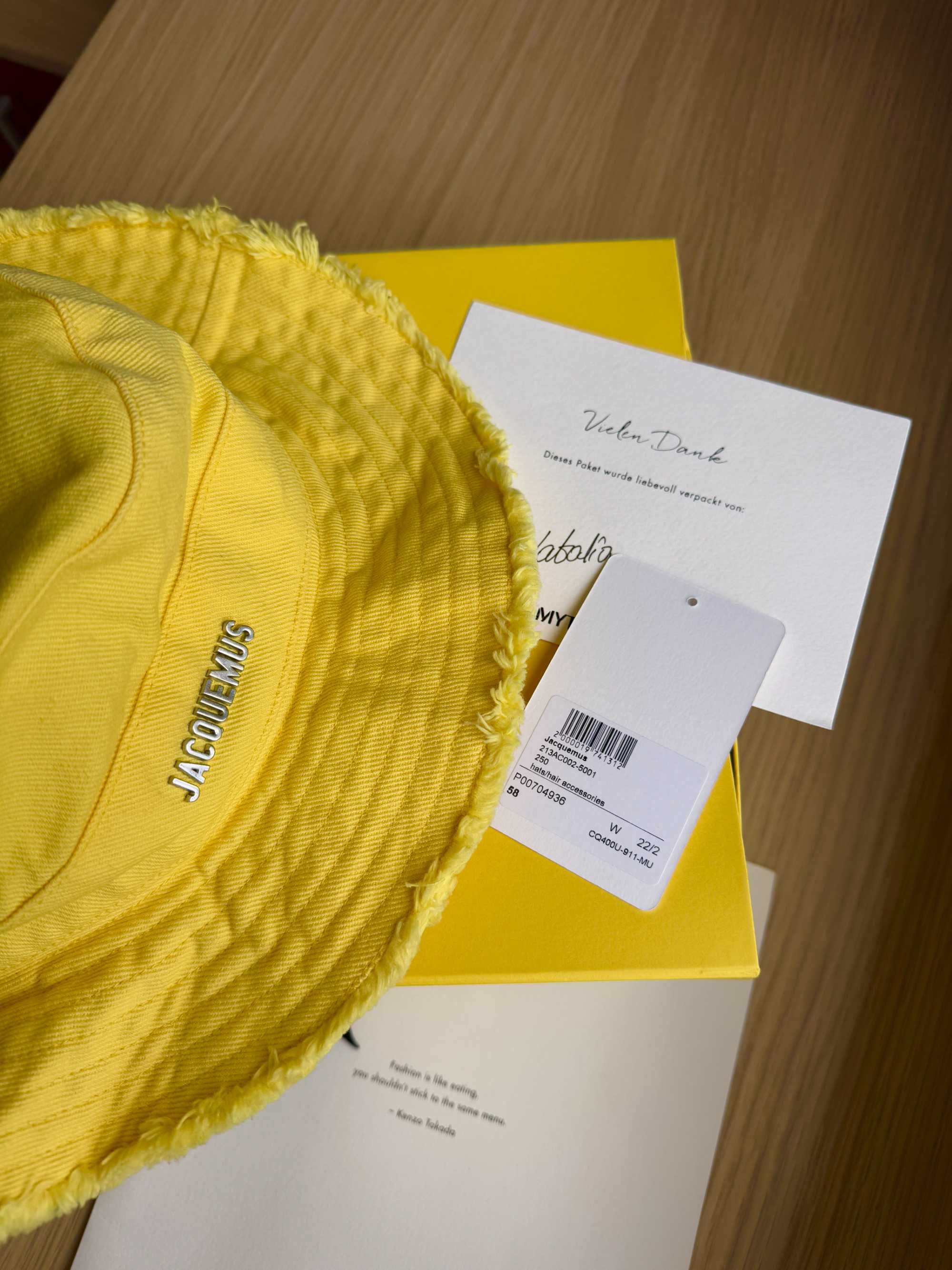 Jacquemus шапка My Theresa