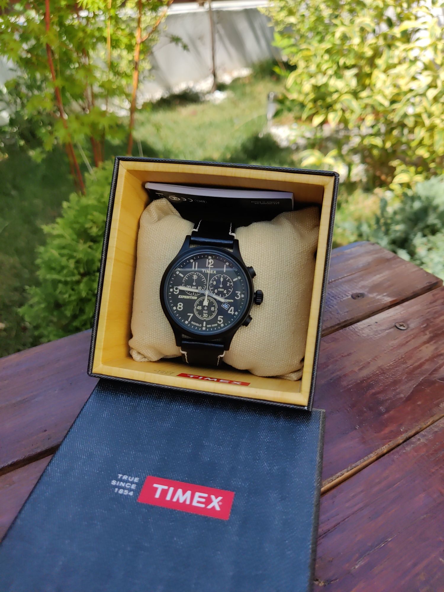 Timex Expedition Cronograph, nepurtat