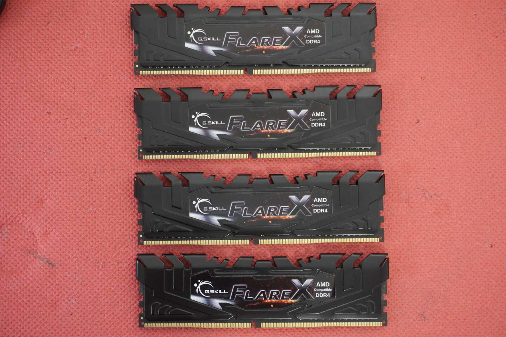 [32GB] 4x8GB RAM DDR4 3200Mhz CL14 G.Skill Flare X / Вкл.ДДС
