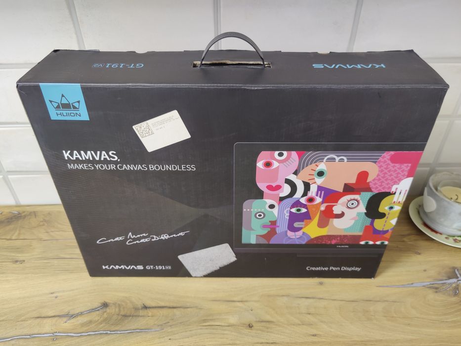Huion kamvas gt 191 v2  19 inch tableta grafica