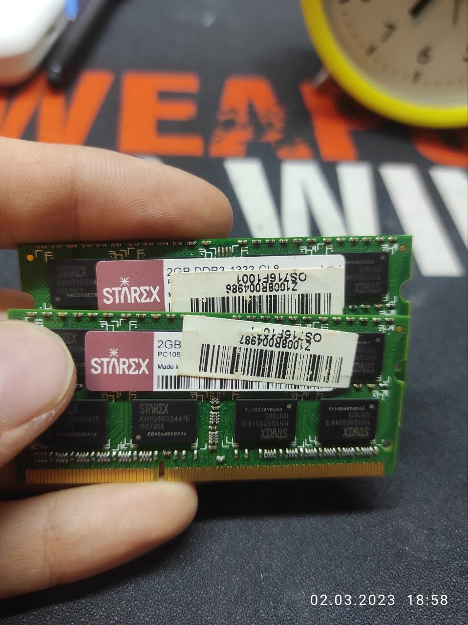 ОЗУ для ноутбука Starex 2х2GB DDR3-1333 CL9