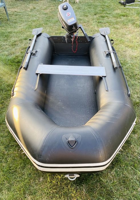 Barca pneumatica 3d tender si motor Tohatsu 4 cp 2 timpi (bonus sonar)