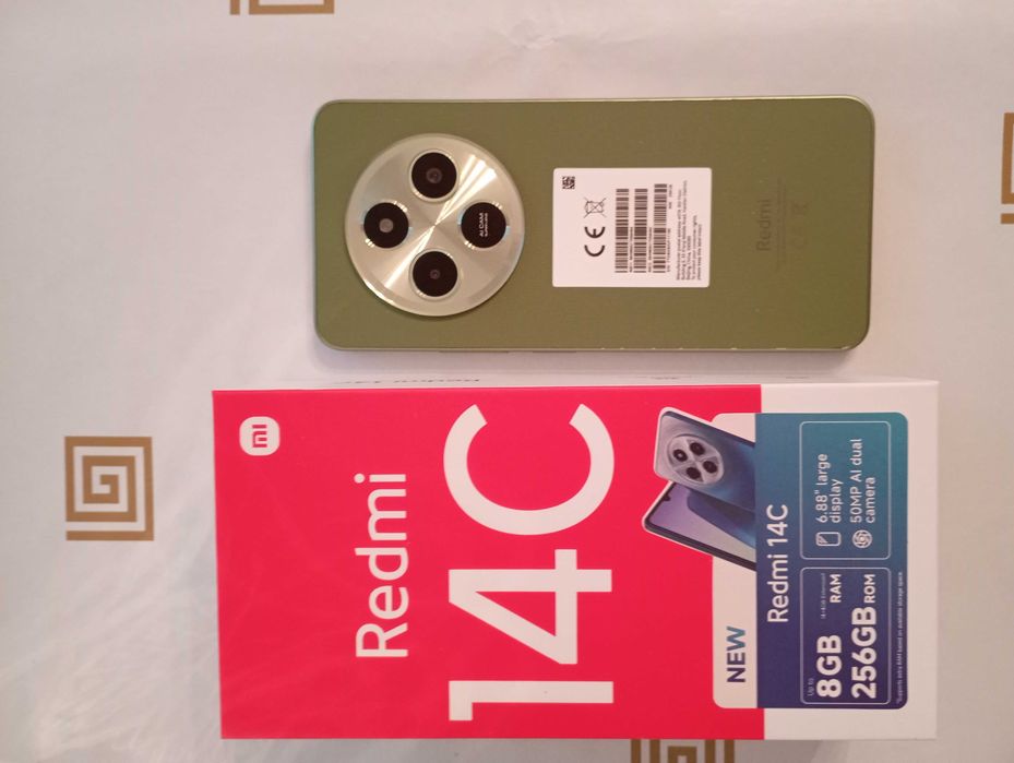 Продам смартфон Redmi 14C б/у.  8GB RAM 256GB ROM  6.88- экран