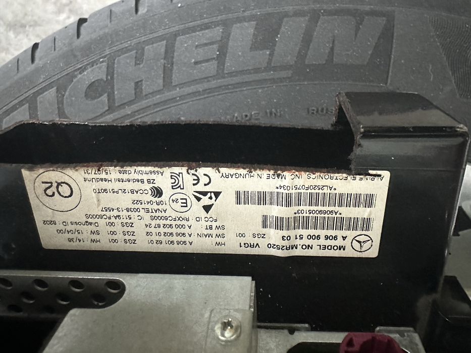 Radio cd mp3 original mercedes sprinter