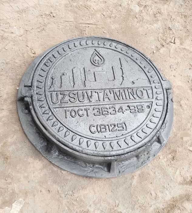 Люки чугунные, полимерно-песчанные оптом в любом обьеме. Арзон