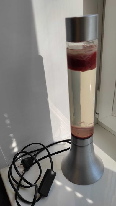 Лампа - ночник с парафином.