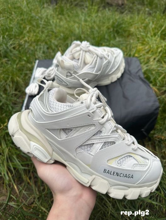 Balenciaga track white