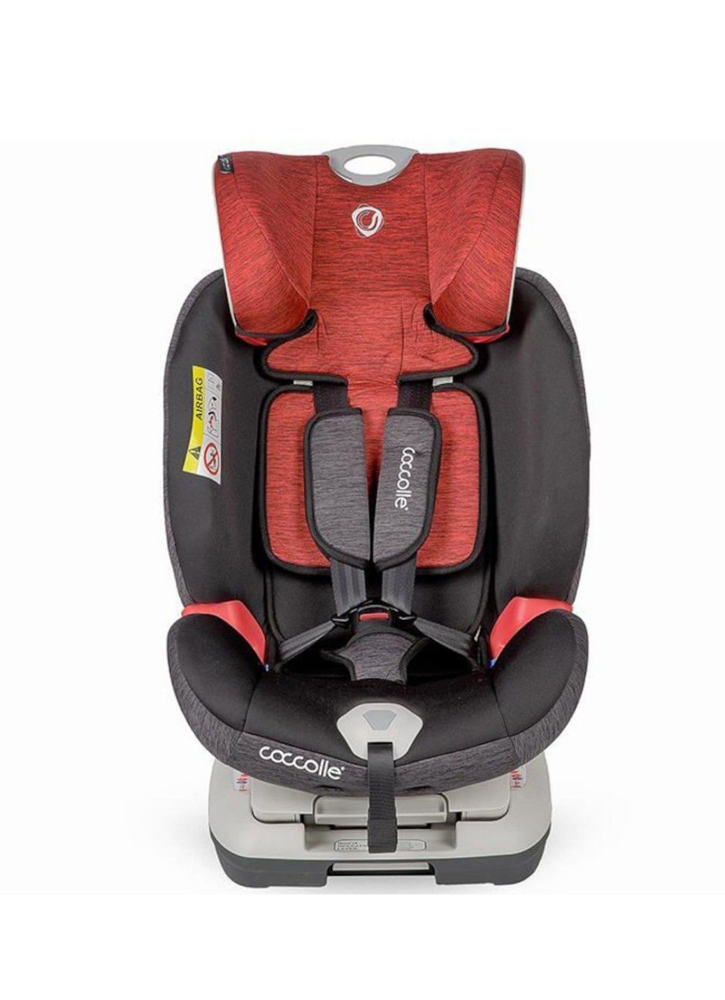 Scaun auto ISOFIX Coccolle Cressida Dahlia Red, 0-36 kg, Rosu auto