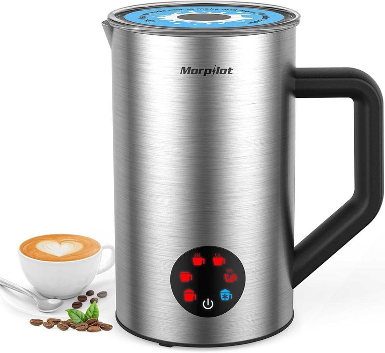 Разпенител за мляко Morpilot 6в1, 350мл,топла/студена пяна