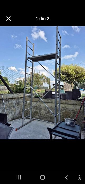 Închiriez popi metalici Teuri Betonieră 180 l generator și schelă alum