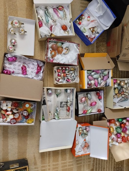 Елочные игрушки СССР.