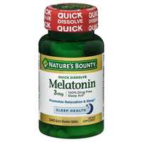 Мелатонин 3мг 240 табл Nature's Bounty  из Америки