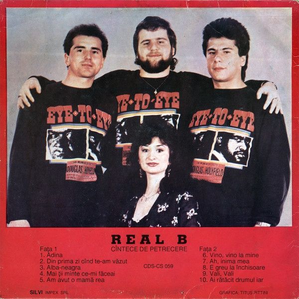 Disc vinil Real B - Cîntece de petrecere