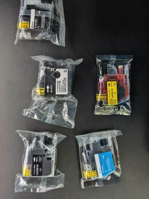 Мастилници за Brother съвместими LC3219 black 3бр yellow 1бр cyan 1бр
