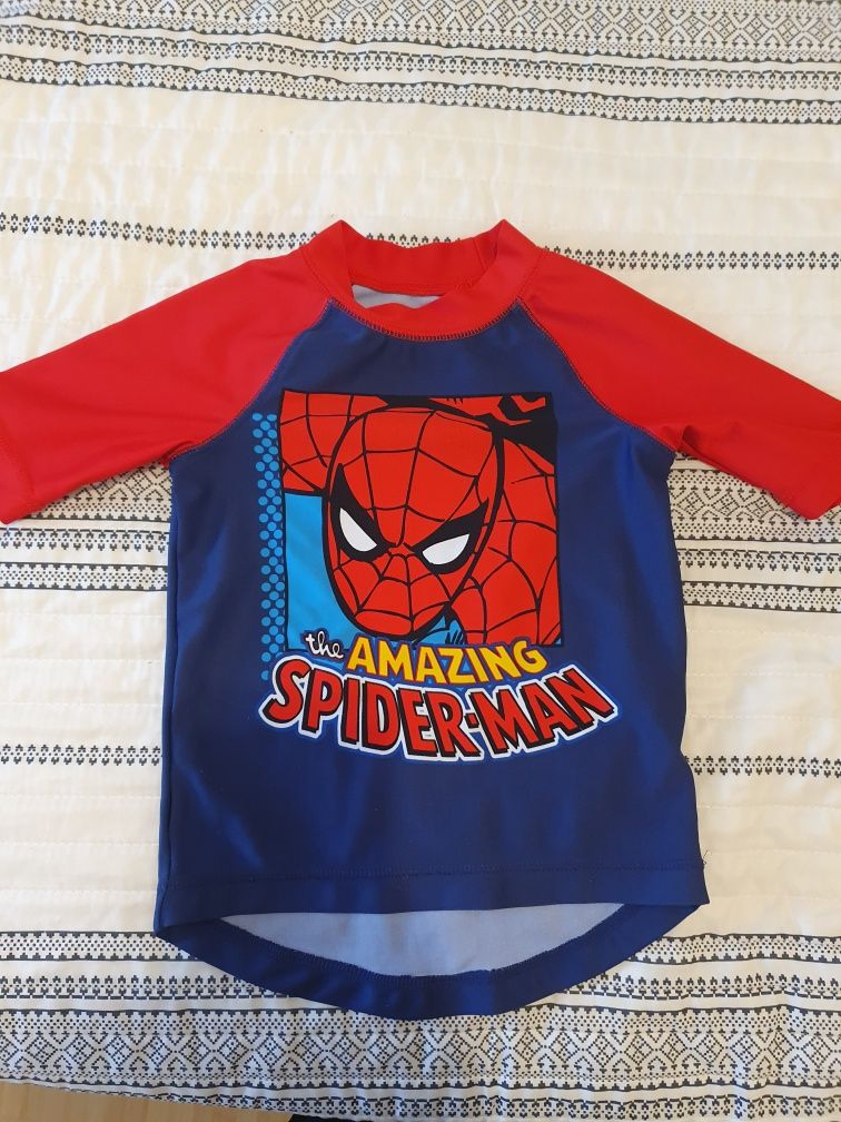 Bluza plaja UV 50 Spiderman