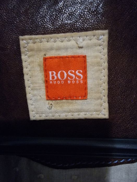 Geaca piele Hugo Boss