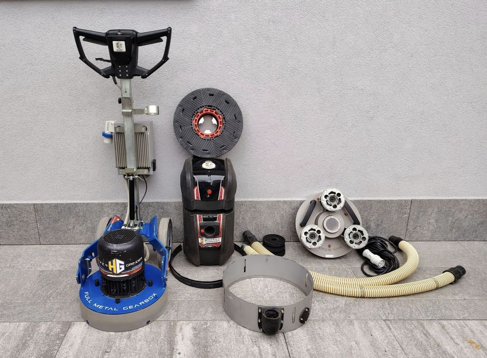 HG LION mașină rașchetat șlefuit parchet