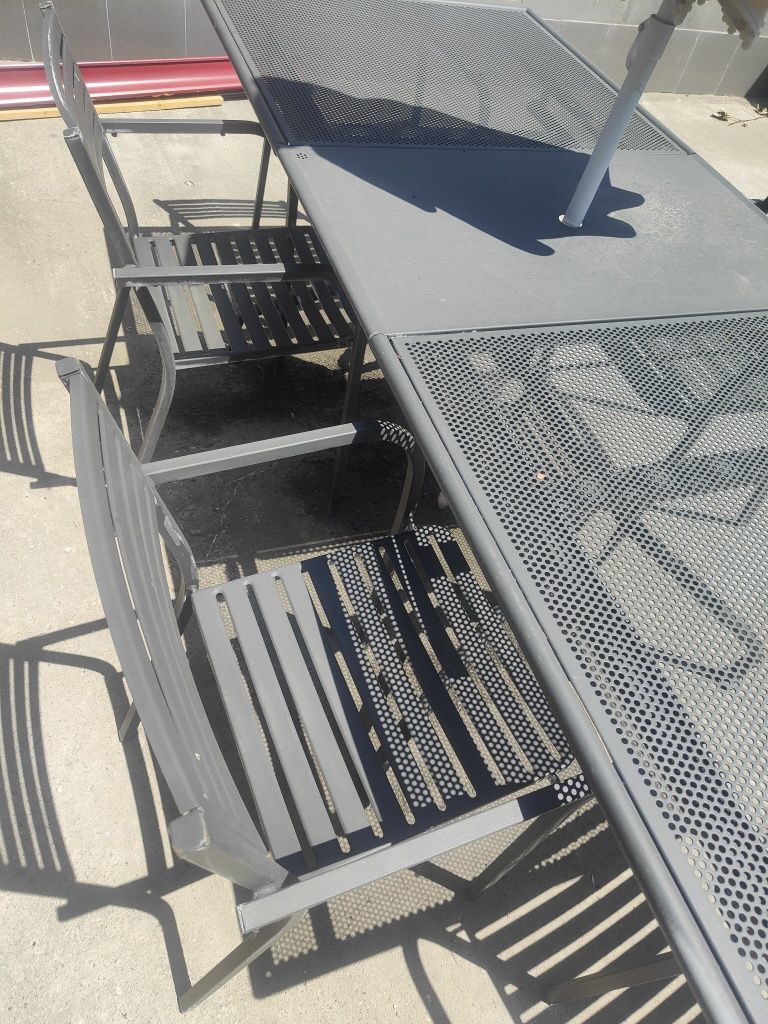 Set Mobilier gradina din fier rezistent