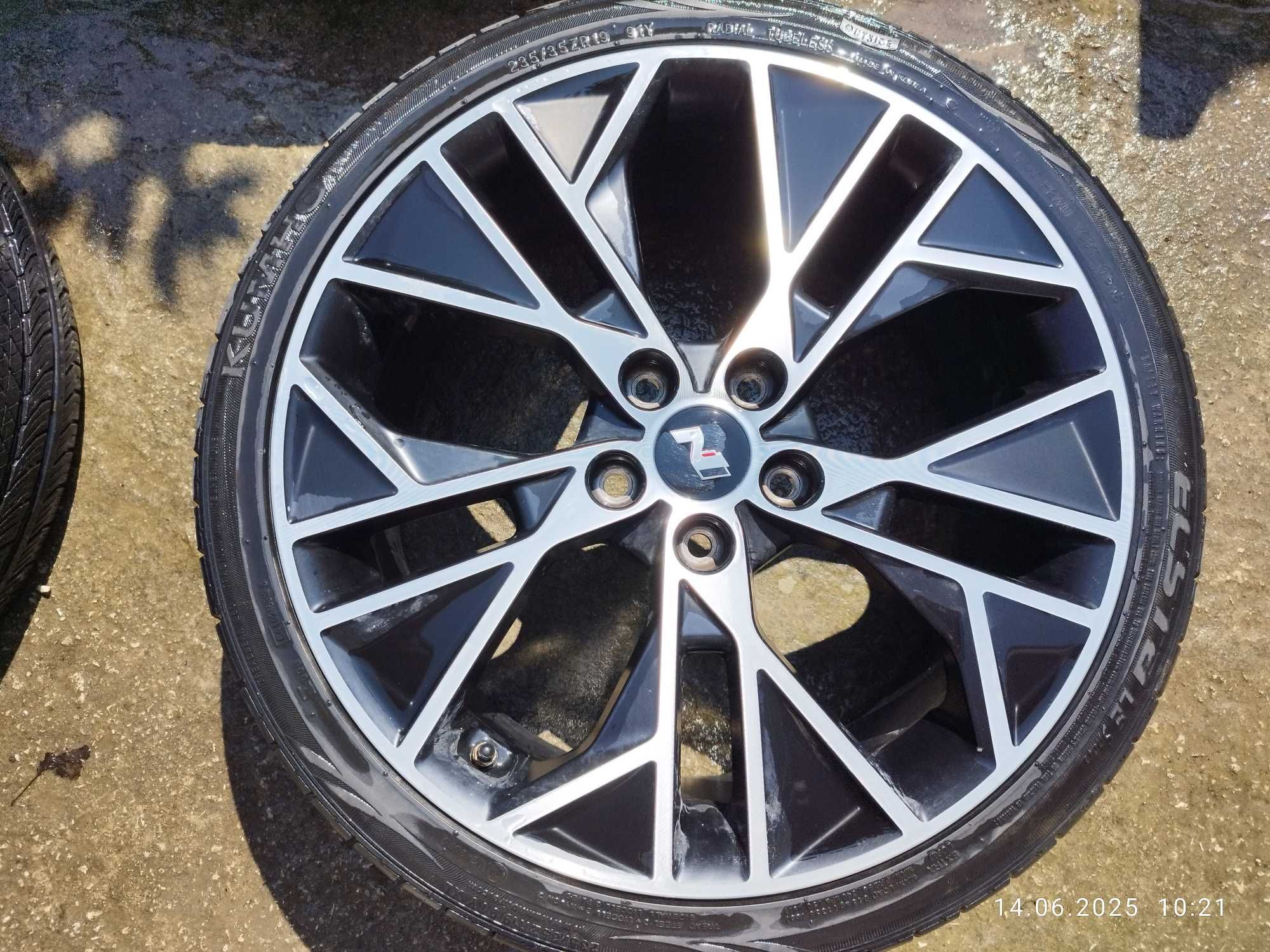 Джанти комплект с датчици 19" за Хюндай,Кия,Мазда. 114.3, 5 болта.