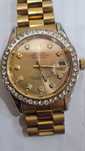 Ceas rolex  suflat  din aur