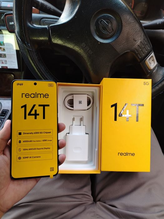 Realme 14T 5G новый 256гб