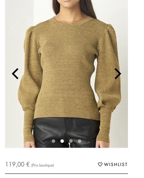 Samsoe Samsoe S размер златист пуловер