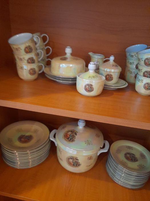 Set vesela / Serviciu de masa si ceai/cafea MADONNA pentru 12 persoane