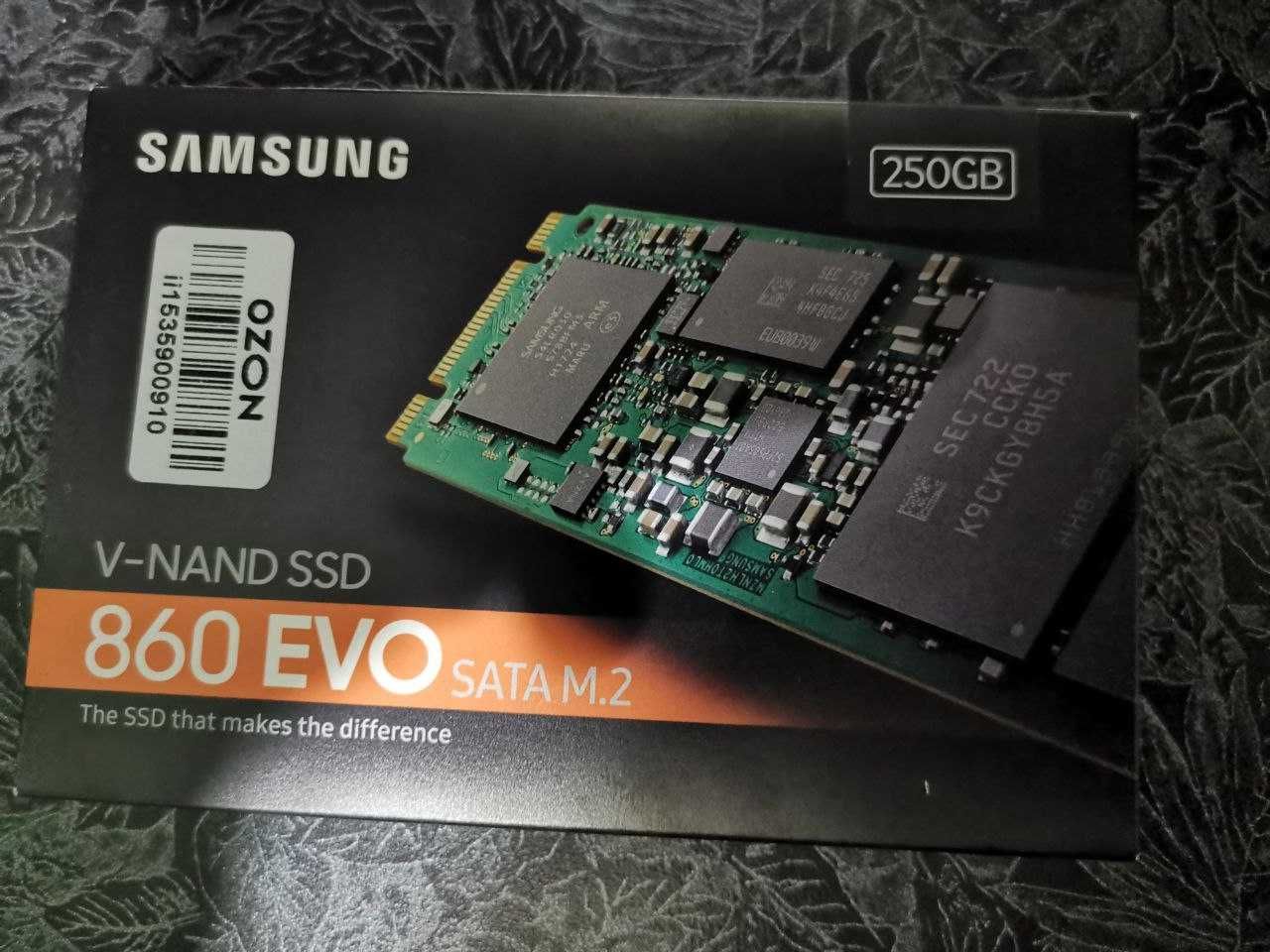 SSD Samsung EVO 860, 250 GB Новый