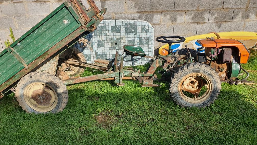 Vând tractor 4x4 Goldoni 140