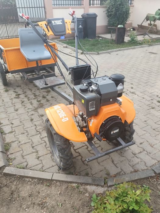 Motocultor O-mac 12 cp diesel