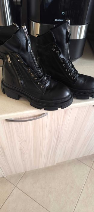 Дамски боти естествена кожа