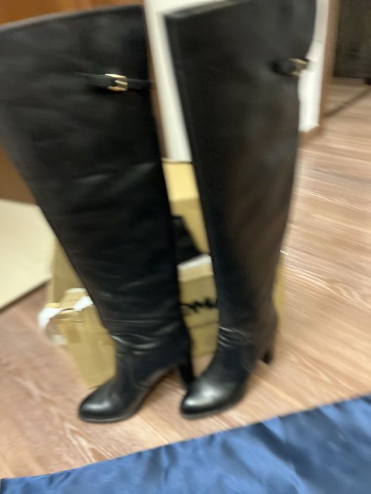 Cizme din piele naturala, stare foarte buna