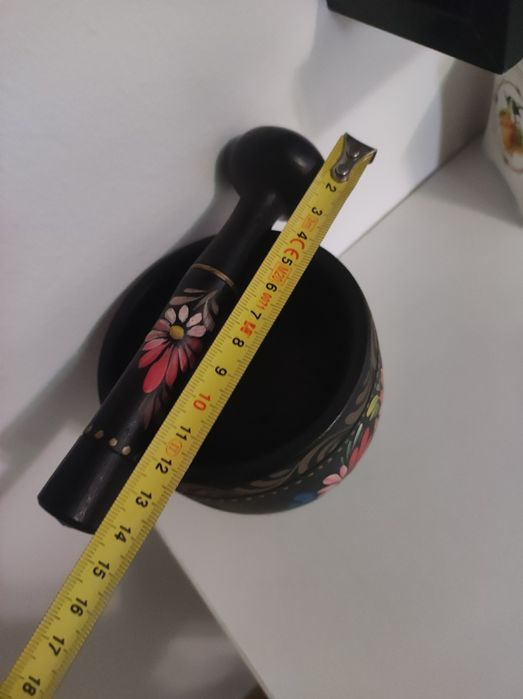 Superb mojar pentru usturoi din lemn - Franța