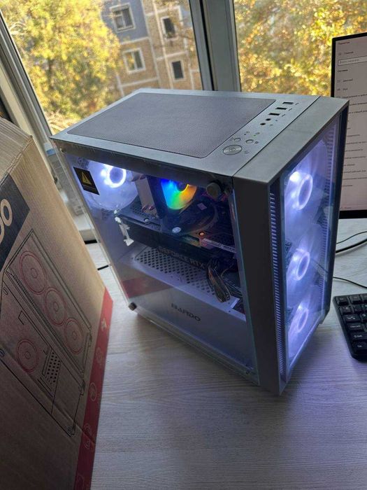 Игровой кейс 12 ядерный / RTX 2070 8gb / 16 gb ddr4 / 512 gb m2