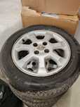 Jante + cauciucuri 4x100 R15 (opel dacia etc)