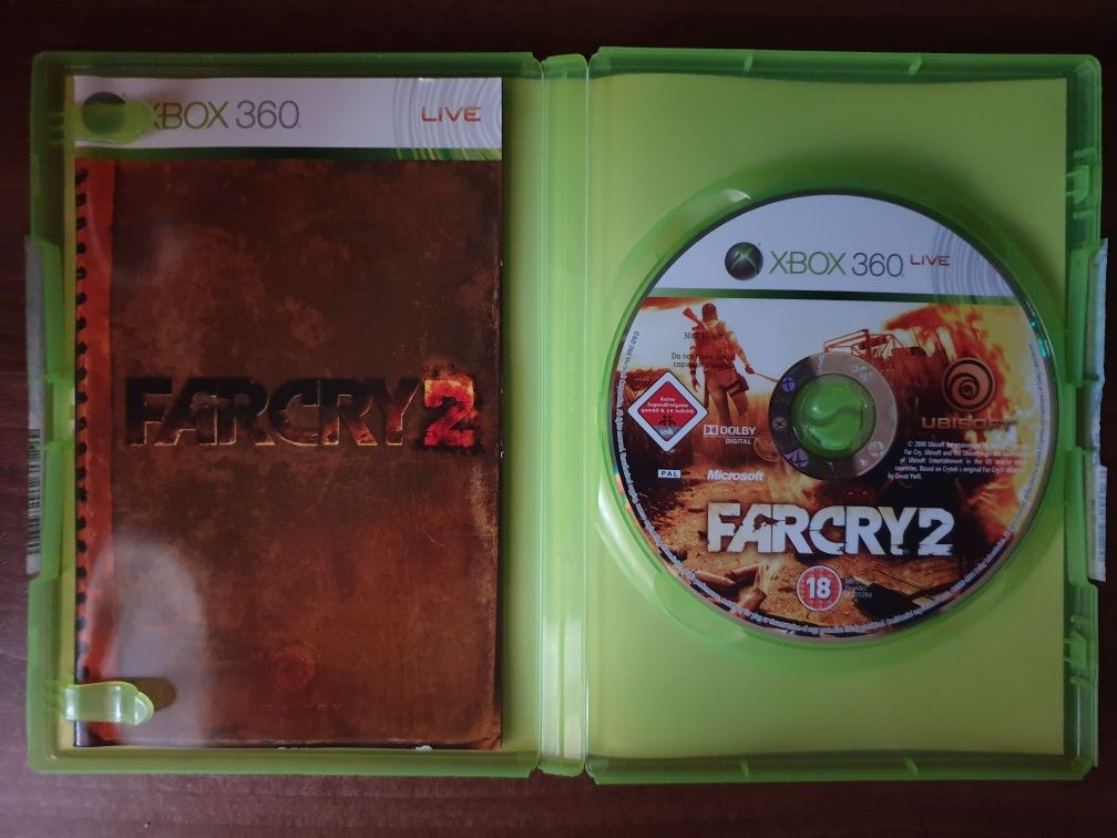 Far Cry 2 Xbox 360 complet cu hartă